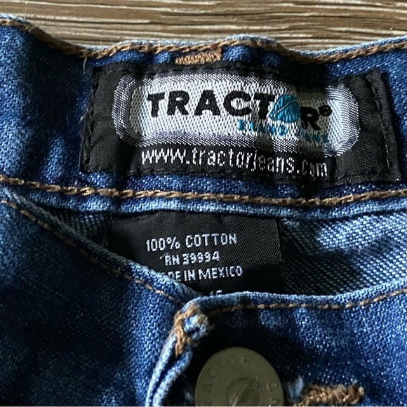 Women's Blue Jean Shorts Tractor Size‎ 16 Medium Wash Denim - Picture 4 of 14